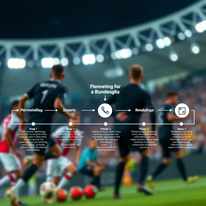 Guide for Nigerian Fans to Access Bundesliga Matches Safely on AccessBet Diagram outlining steps for Nigerian fans to safely access and enjoy Bundesliga matches via AccessBet