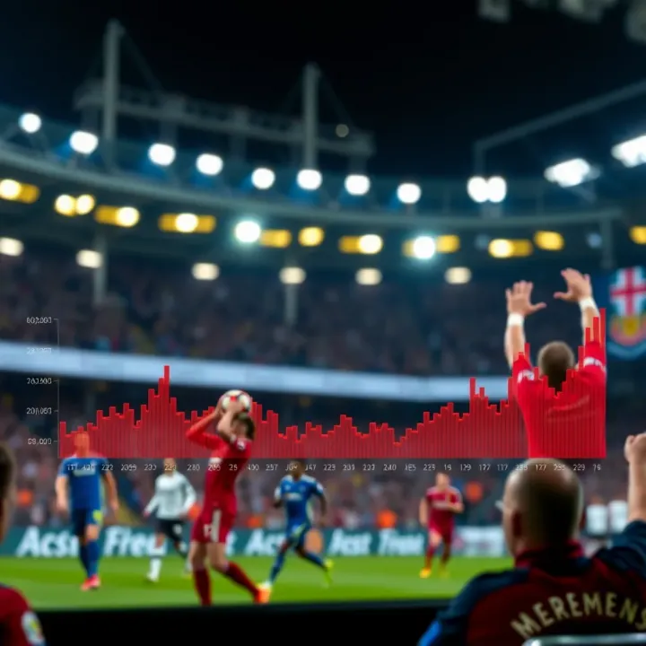 Graph showing performance trends of top English Premier League teams