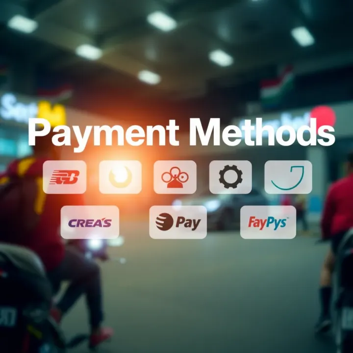 Visual representation of various convenient payment options available for Nigerian bettors on AccessBet Lite