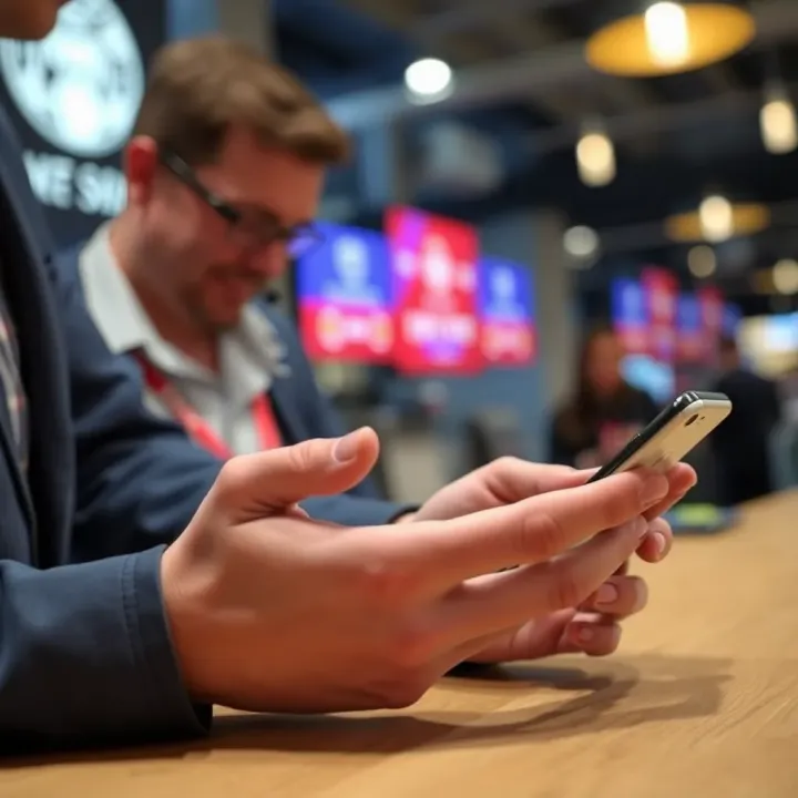 Customer support interaction on mobile device assisting user with withdrawal delay on AccessBet through Paystack