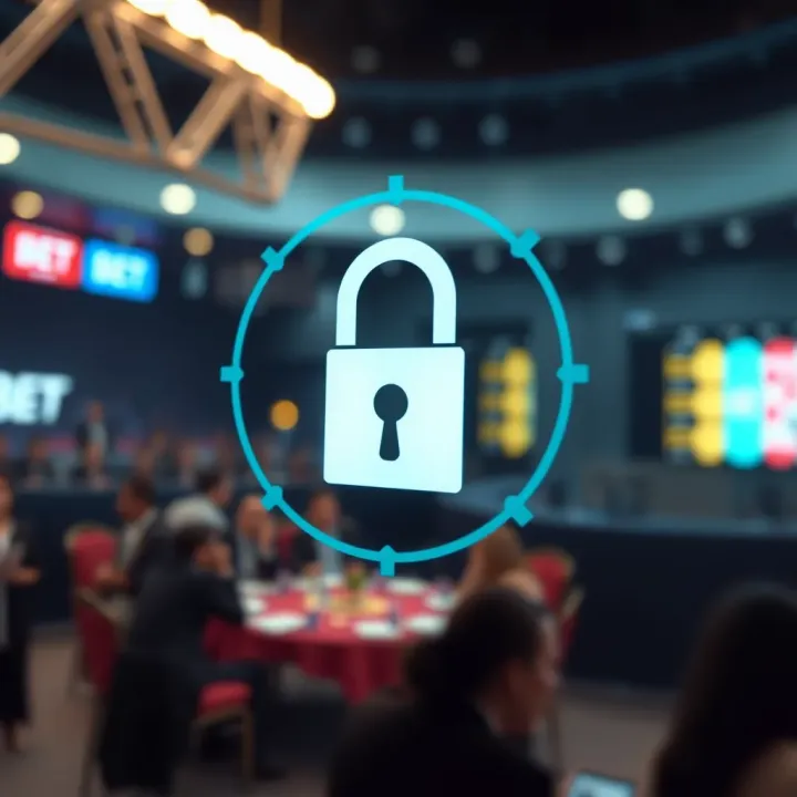 Secure betting with padlock symbol emphasizing safe access to AccessBet
