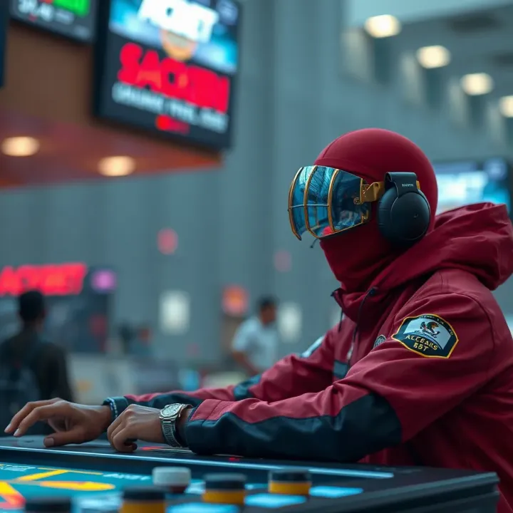 Visual representation of risk factors and tips for safer betting on Accessbet Spaceman