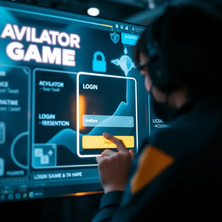 User entering login credentials on a digital gaming platform