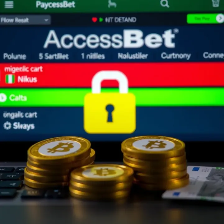 Secure online payment options and Nigerian currency icons representing safe transactions