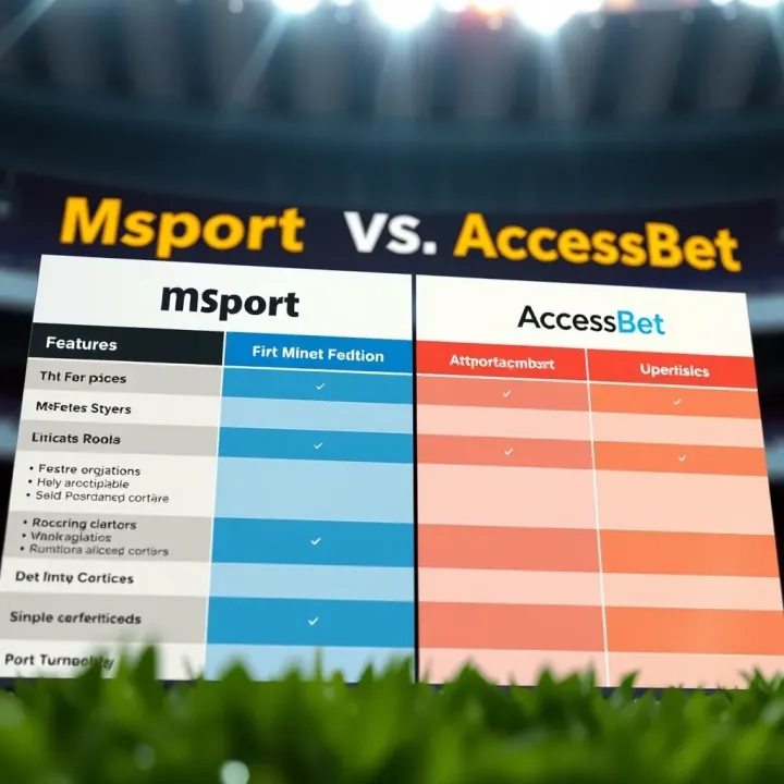 Msport vs AccessBet: Best Sportsbook for Nigerian Bettors Msport vs AccessBet: Best Sportsbook for Nigerian Bettors