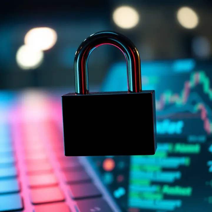 Illustration of a locked digital account symbolizing account security and temporary closure