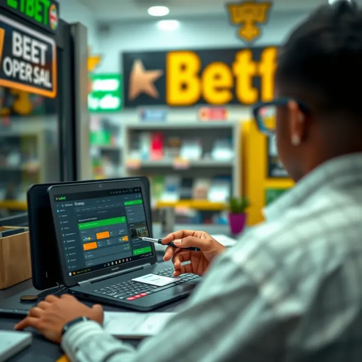 Illustration of payment methods and legal considerations for Nigerian sports betting