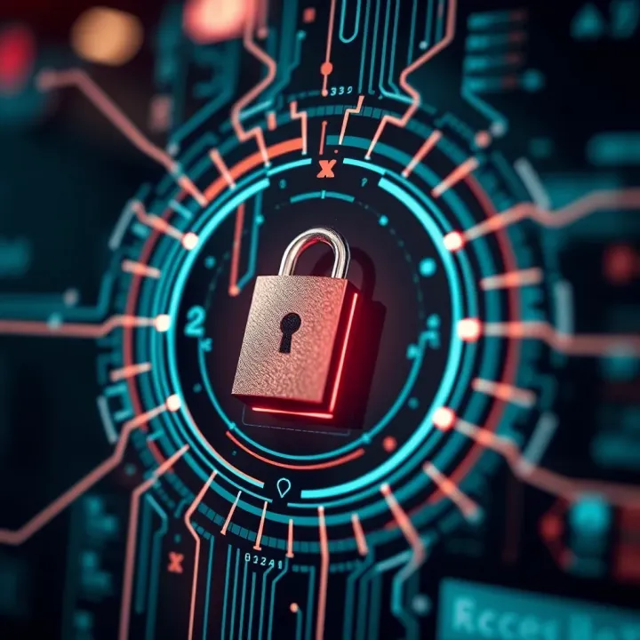 Digital lock symbolizing secure login access on a betting platform
