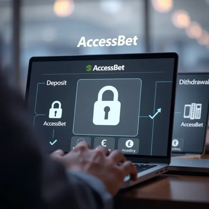 Illustration of secure online financial transactions with currency symbols and security icons